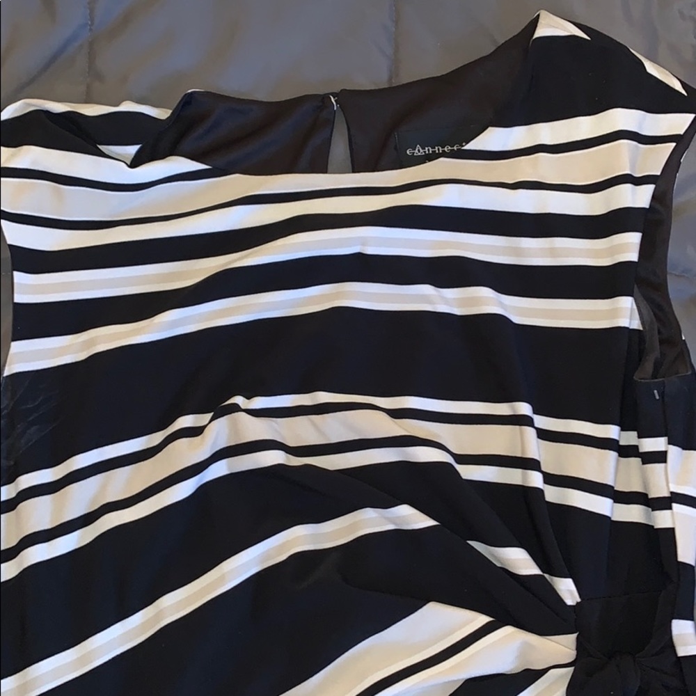 striped dress